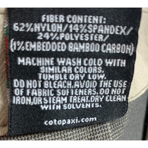 Cotopaxi Samburu Shorts Mens 36 Brown Tech Performance Stretch Wicking Quick Dry - Picture 7 of 10